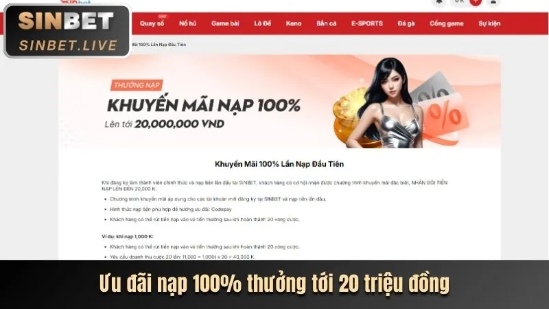 Khuyến mãi chào mừng VN68 Club